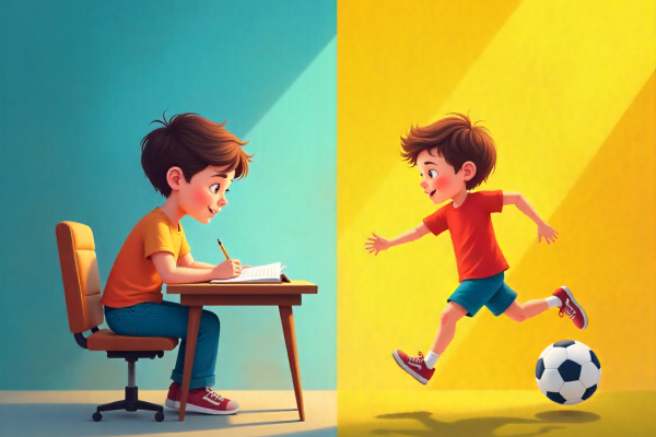 التوازن بين الدراسة والأنشطة: دليلك لحماية طفلك من الاحتراق الدراسي